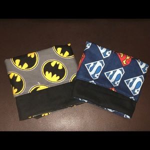 Baby burp cloths Superheroes, Batman & Superman